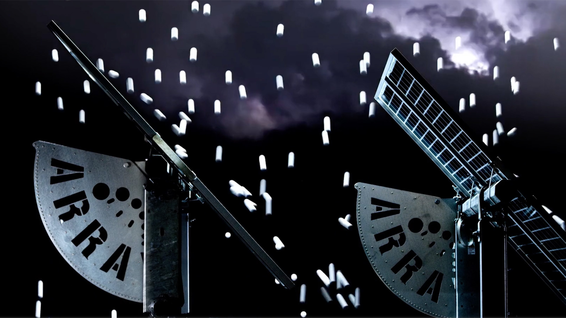 ARRAY trackers perform well in hail and wind.