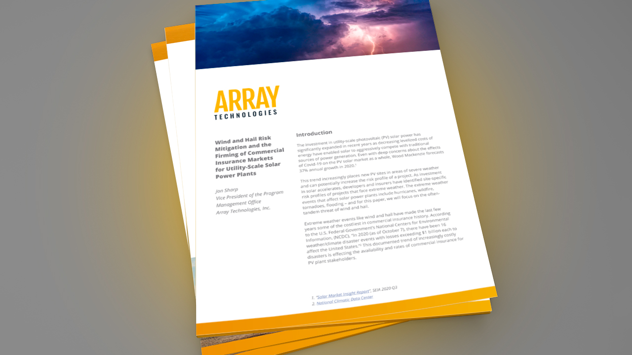 An image of ARRAY Technologies White papers